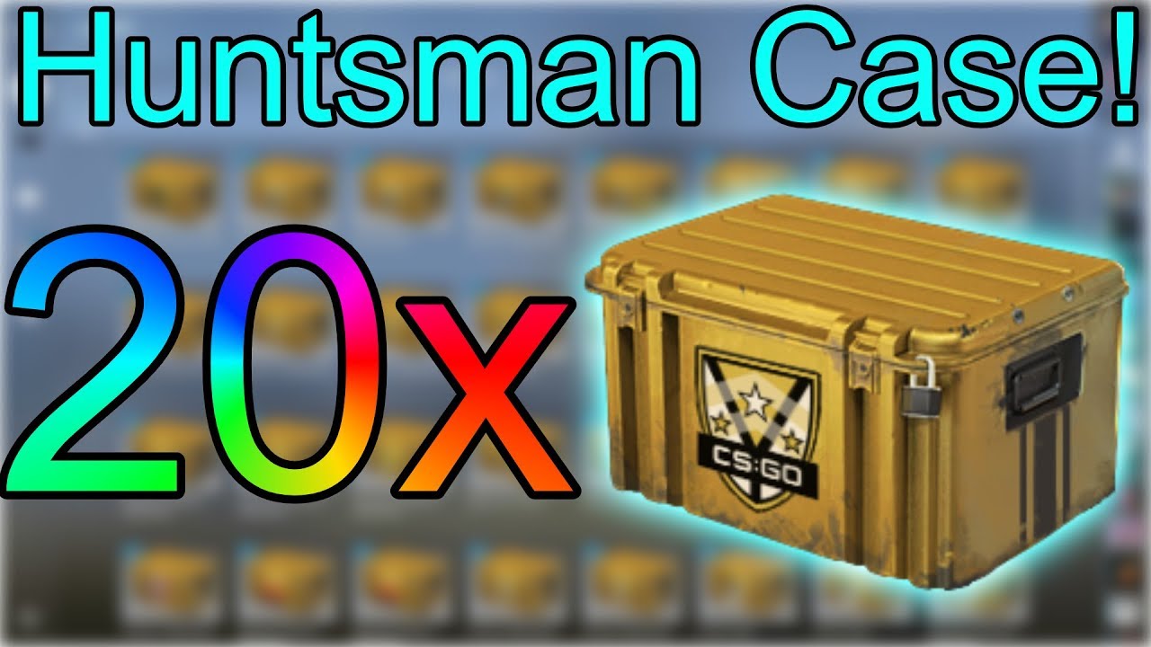 CS:GO Case Opening! 20x Huntsman Case! ez money or rip? - YouTube