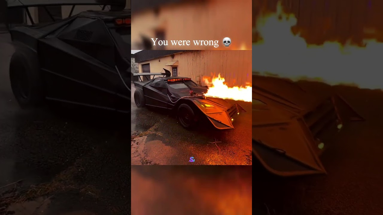 I Built The Batmobile... And It's ILLEGAL 💀 #modified #car #shorts