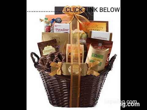 GOURMET FOOD GIFT BASKET ON AMAZON - THE PERFECT HOLIDAY GIFT