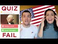 🇬🇧BRITS Take AMERICAN HISTORY Pop Quiz 🇺🇸