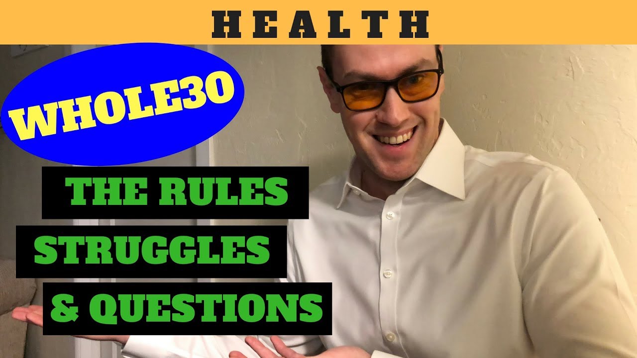 Basic Whole 30 Rules