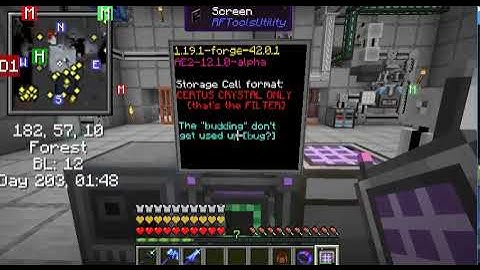 MineCraft  1.19.1 AE2 v12  Certus Quarts AUTOMATION FARM