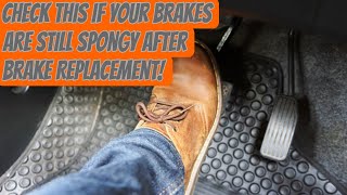 How to Fix a spongey Brake Pedal After You've Replaced your Brakes! screenshot 4