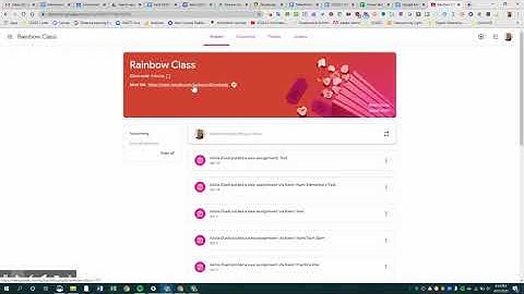 Creating a Google Meet Using Google Classroom