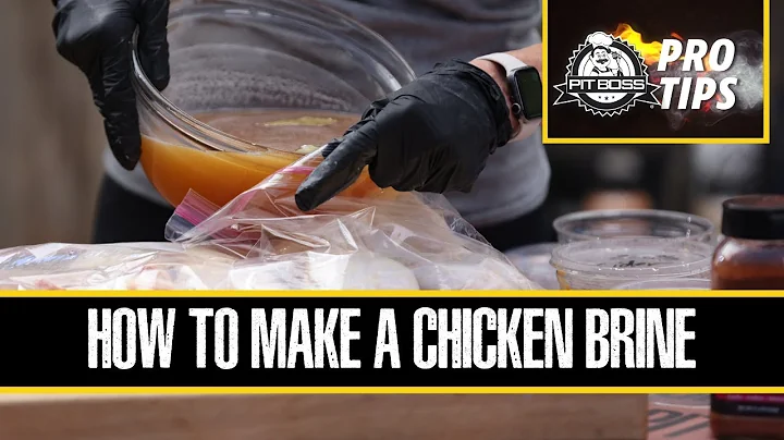How to Make a Chicken Brine | Pit Boss Grills