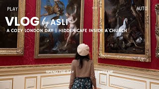 A Cozy Day at Home & Secret Café in London | Best Free Museum & Cooking a Vegan Dish