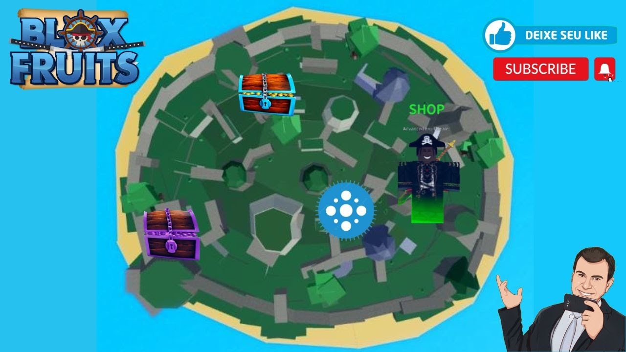 Blox Fruits EM BUSCA DA ILHA DA MIRAGEM YouTube