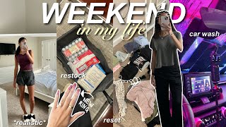 *Realistic* Weekend In My Life! ☆ | reset, getting in a routine, planning, productivity inspo!