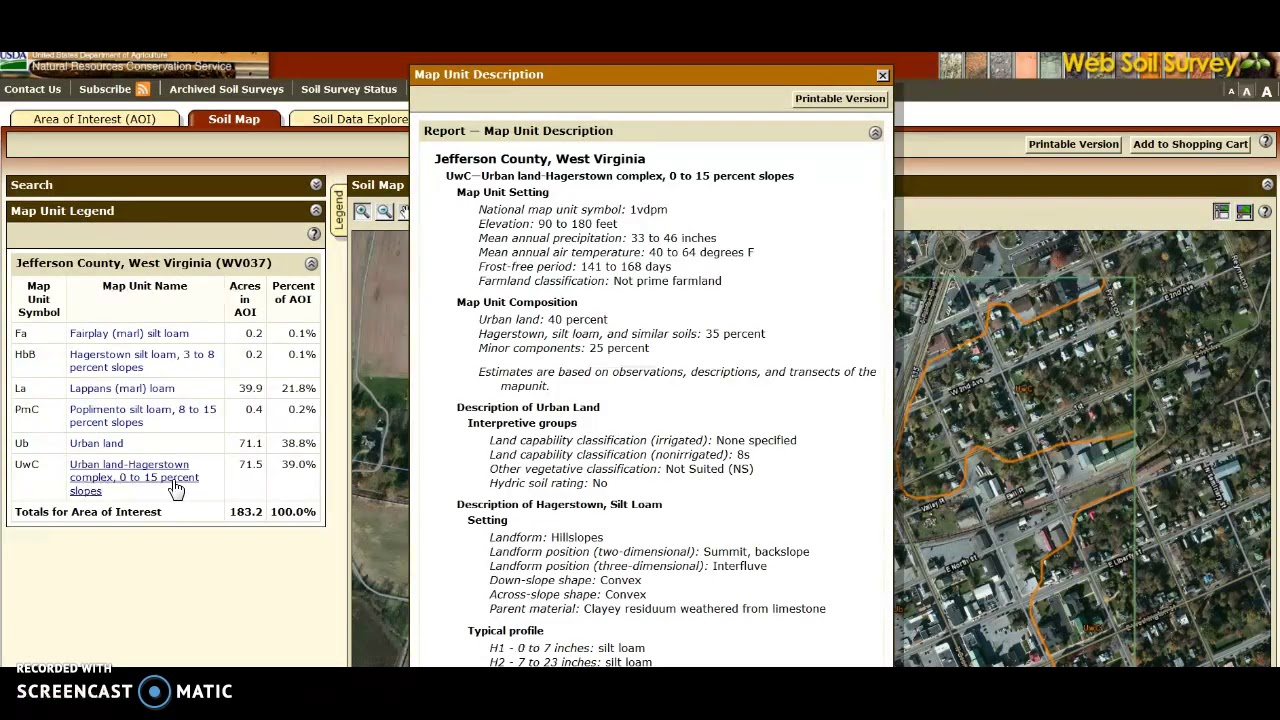 How to Use USDA NRCS Web Soil Survey - YouTube