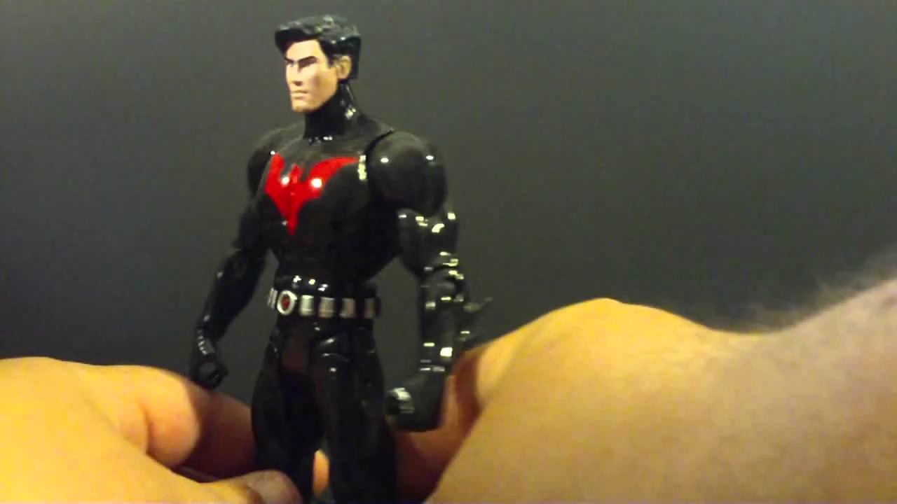 DC Universe Batman Beyond (unmasked varnt.) Figure Review - YouTube