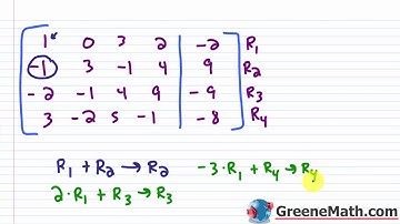 Gaussian Elimination and Gauss-Jordan Elimination Four-Variable Linear System