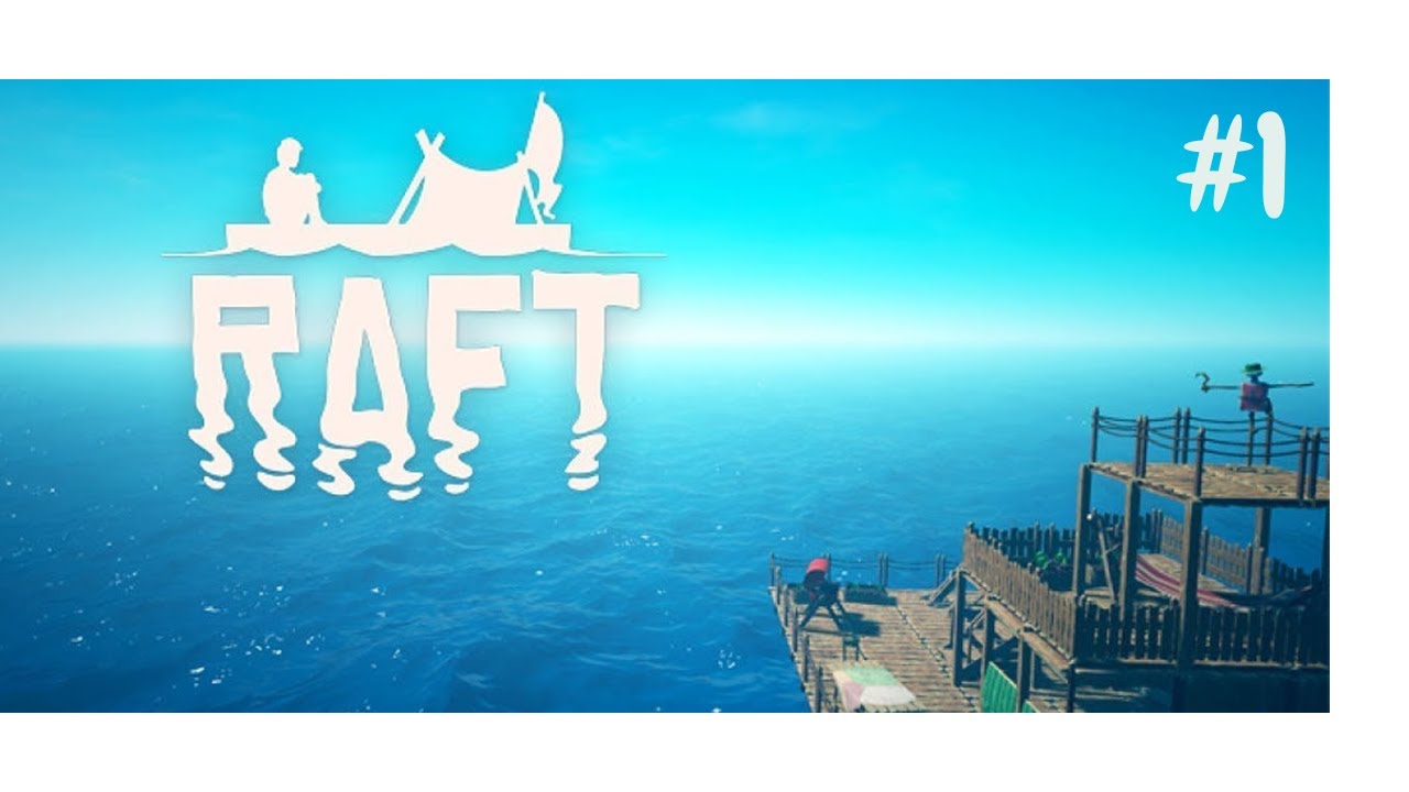 Stranded in the Middle of the Ocean?! Raft #1 - YouTube
