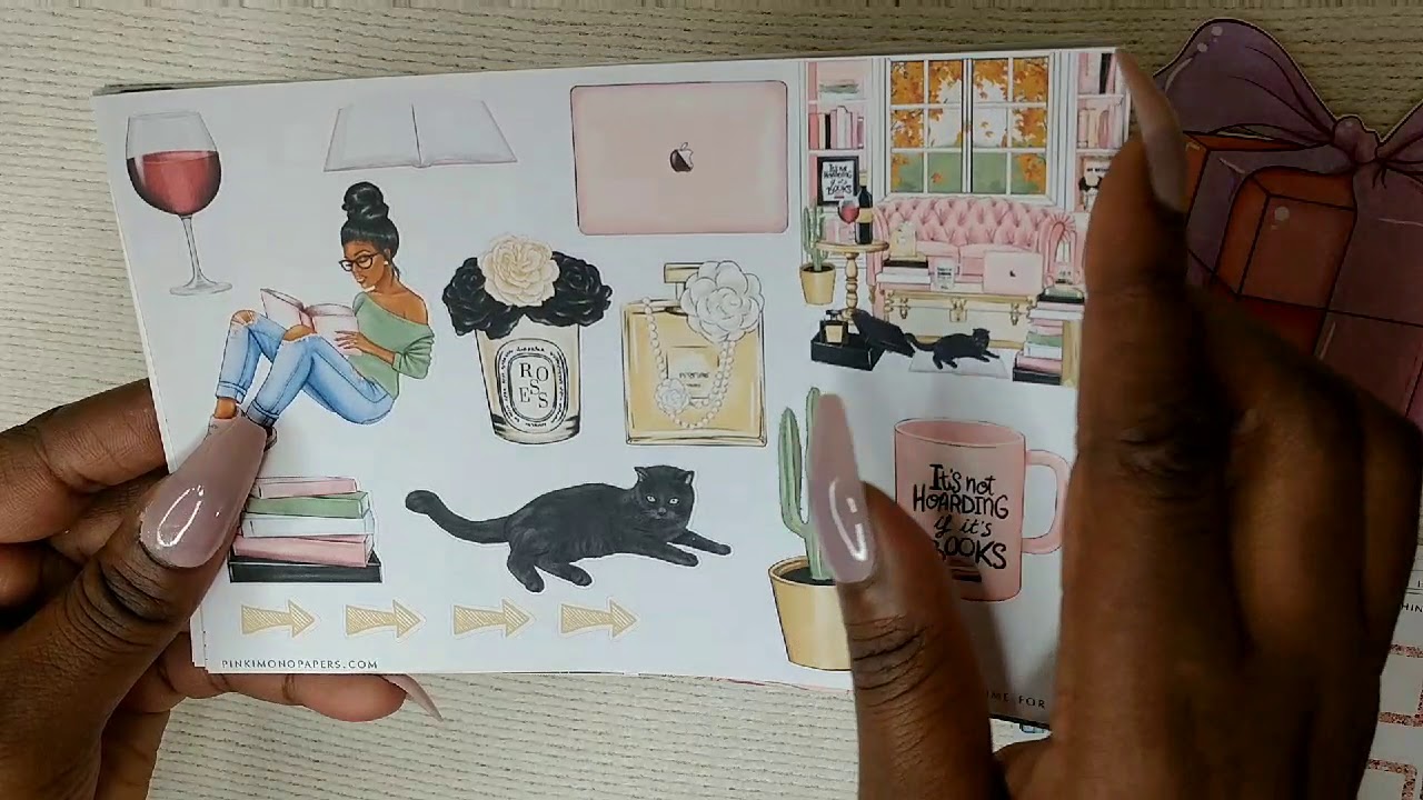 Pinkimono Papers Sticker Kits 