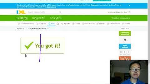 IXL Algebra 1: Q4: Identify Functions