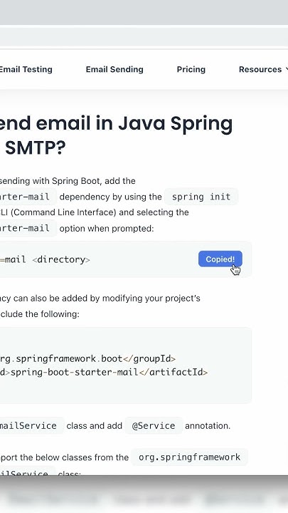 Spring Boot - Send Email via SMTP | Tutorial by Mailtrap - YouTube