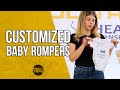 DIY baby rompers with POLI-FLEX TURBO