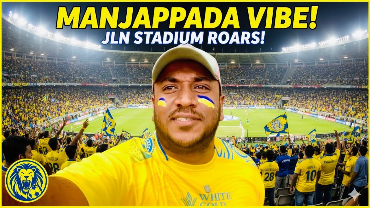 THE SEA OF YELLOW IS BACK ! 💛 | Kerala blasters vs Mumbai city | ISL 2026 vlog