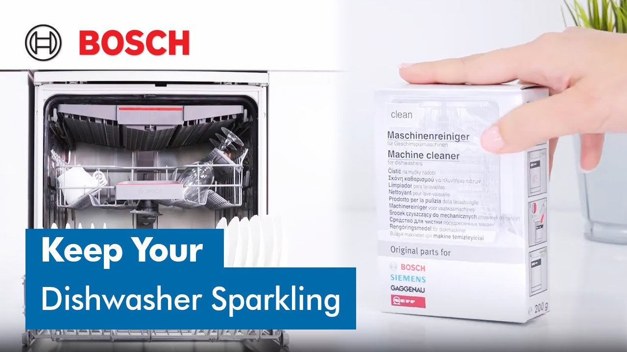 Dishwasher Maintenance Made Simple: Bosch Cleaning Powder Guide | Bosch Home New Zealand