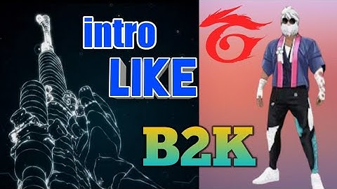 How you can make intro of your YouTube channel like B2k easily with kinemaster app