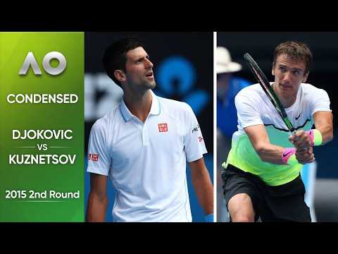 Djokovic vs Kuznetsov | 2015 Australian Open 2R | Condensed