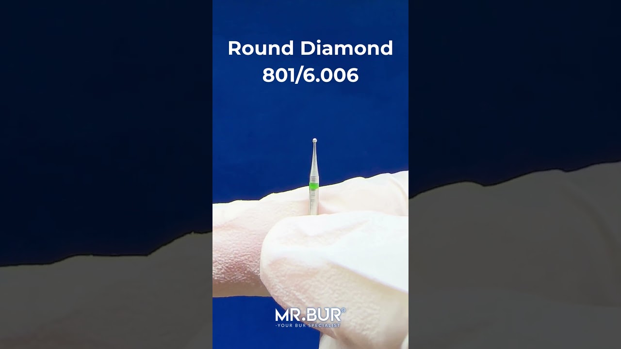 Round Shape Bur | Diamond Dental Bur
