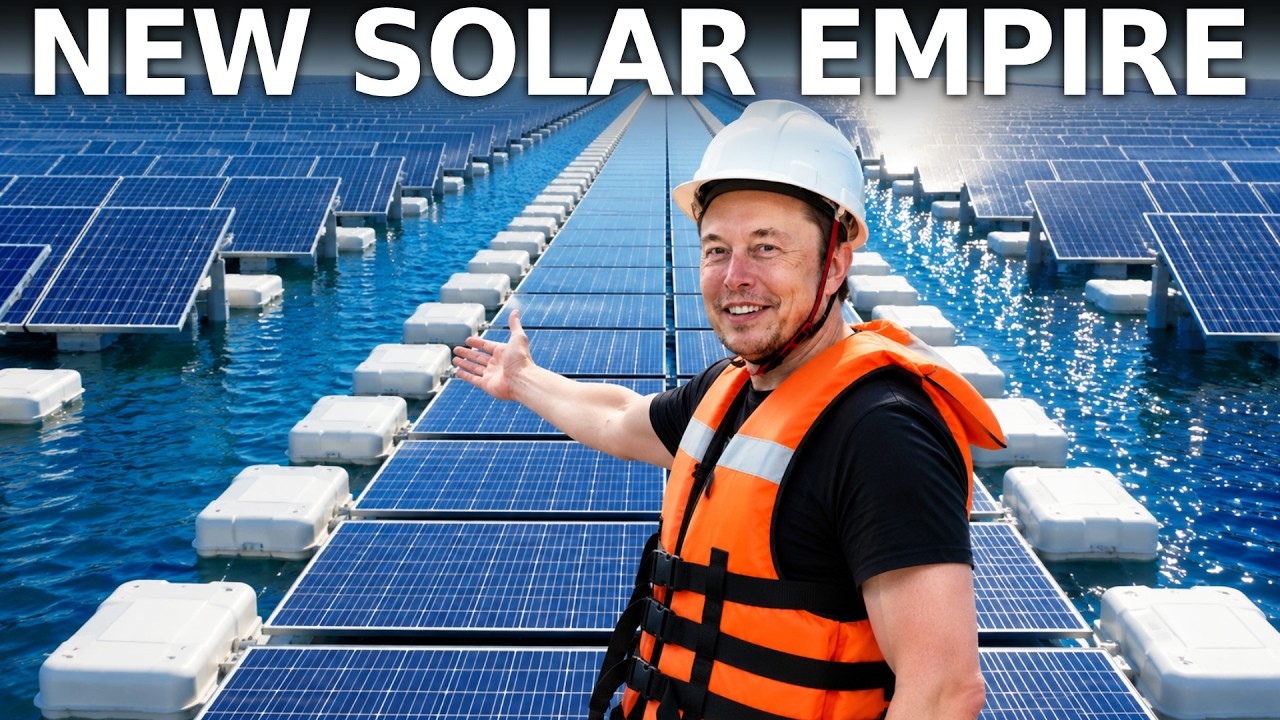 Elon Musk Unveils the World’s Largest Solar Factory! – Video