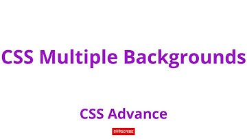 CSS Advanced Multiple Backgrounds | CSS Advance Tutorial for Beginners in HINDI | #css