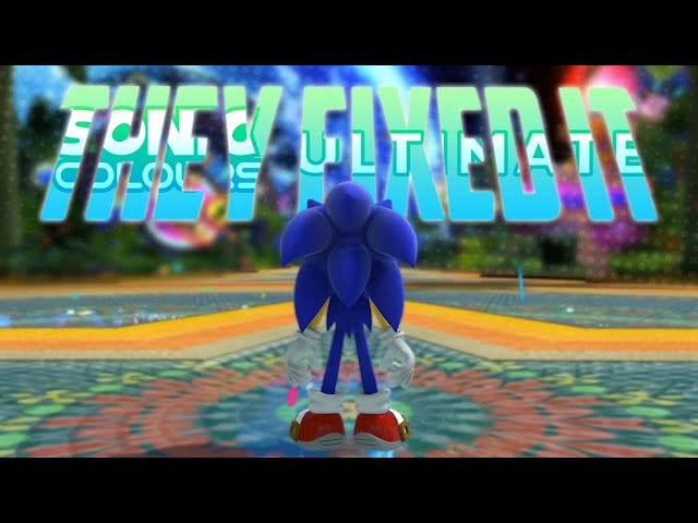 I finally dropped a trailer for my fangame Sonic Colors