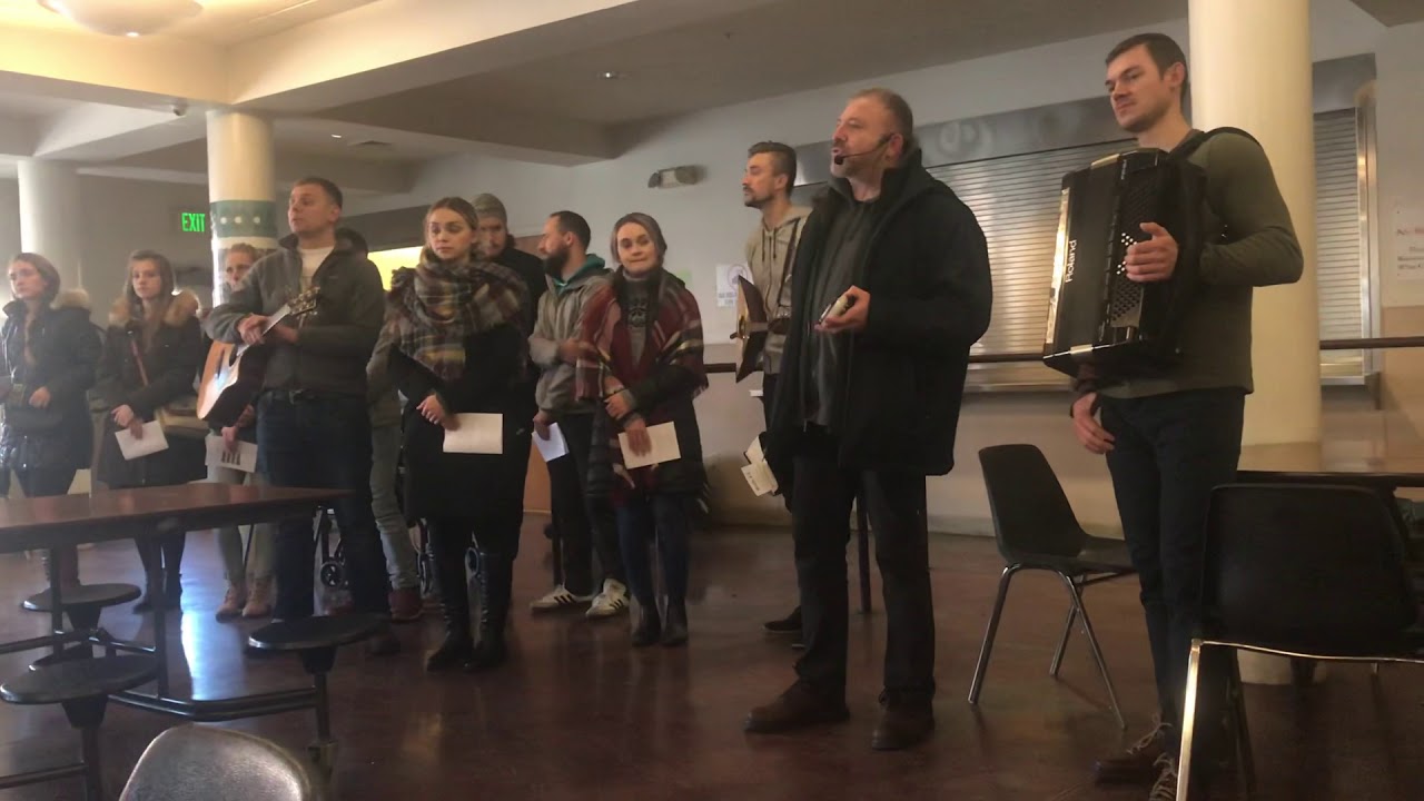 Sharing Gospel in a shelter. Spokane WA 11-17-2019. camera iphone 8 plus apk