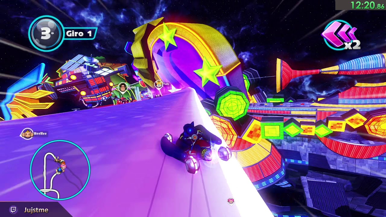 Sonic & All Stars Racing Transformed - World Tour 100% Glitchless Speedrun - 4:06:21