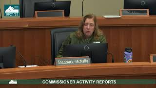 Administrative Matters Meeting, 10/21/25