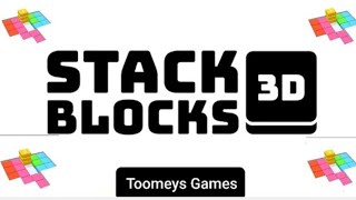 * Stack Blocks 3D * Block Puzzle Game! screenshot 1