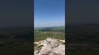 From the Top of Scotts Bluff on the Oregon Trail:  Scottsbluff, NE 6/27/23