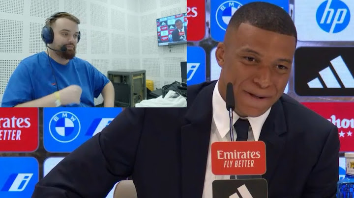 @IbaiLlanos  le hace pregunta a #mbappe en su presentación en el @realmadrid