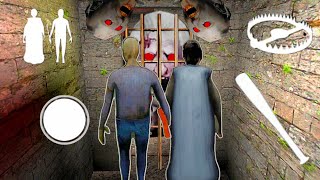 Playing As Granny And grandpa Again in Granny 3 😱 | Granny new {Hack mod menu} Apk 😱😱 |  screenshot 5