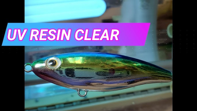 UV Blast Powder Paint - Clear Fishing Lure Overcoat Reflects UV Light