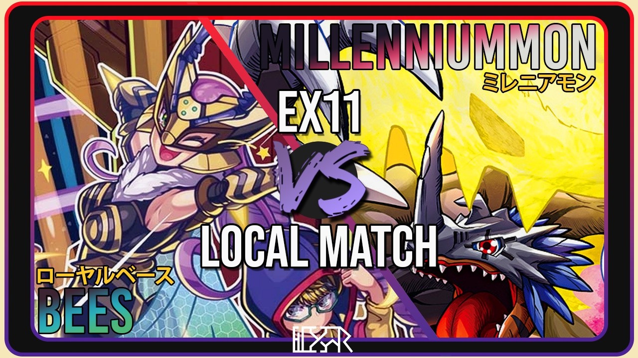 Комментарий к матчу Royal Base против Millenniummon [Локальный матч Digimon TCG EX11]