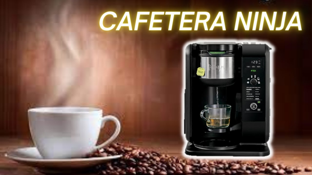 ✓COMO hacer CAFE en Cafetera NINJA con Sistema de preparación fría y  caliente 