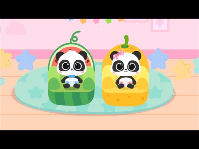 MERAWAT BAYI PANDA KECIL KIKI DAN MIUMIU | KARTUN ANAK | BABYBUS INDONESIA class=