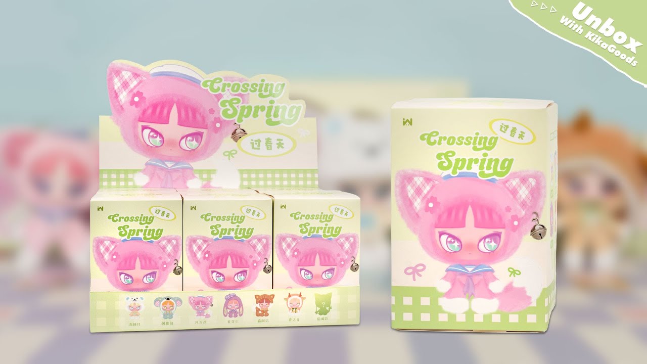 Unboxing INN's Crossing Spring Series Plush Blind Box #kikagoods