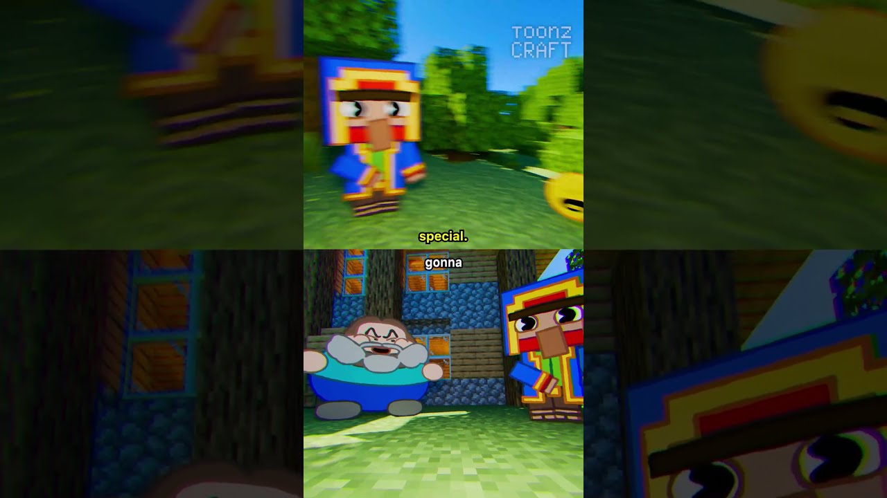 Who ate the Wandering Trader? (Minecraft Animation Meme) #shorts