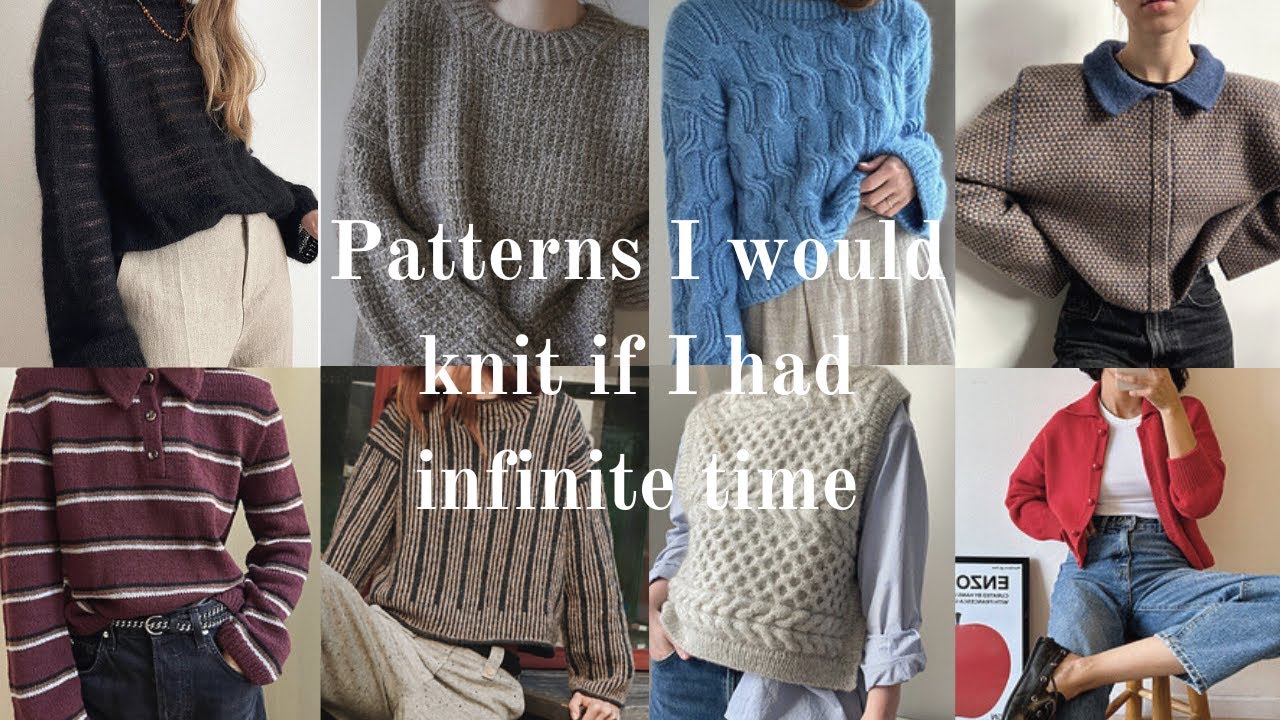 Схемы, по которым я бы вязала, если бы у меня было бесконечное время.