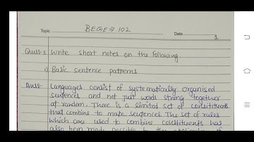 BEGE 102 SCAN SOLVED ASSIGNMENT IGNOU