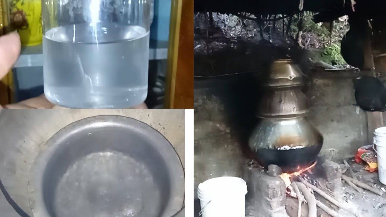 Organic homemade rice wine call Rakshi in local language  this wine looks like soju #soju #localwine