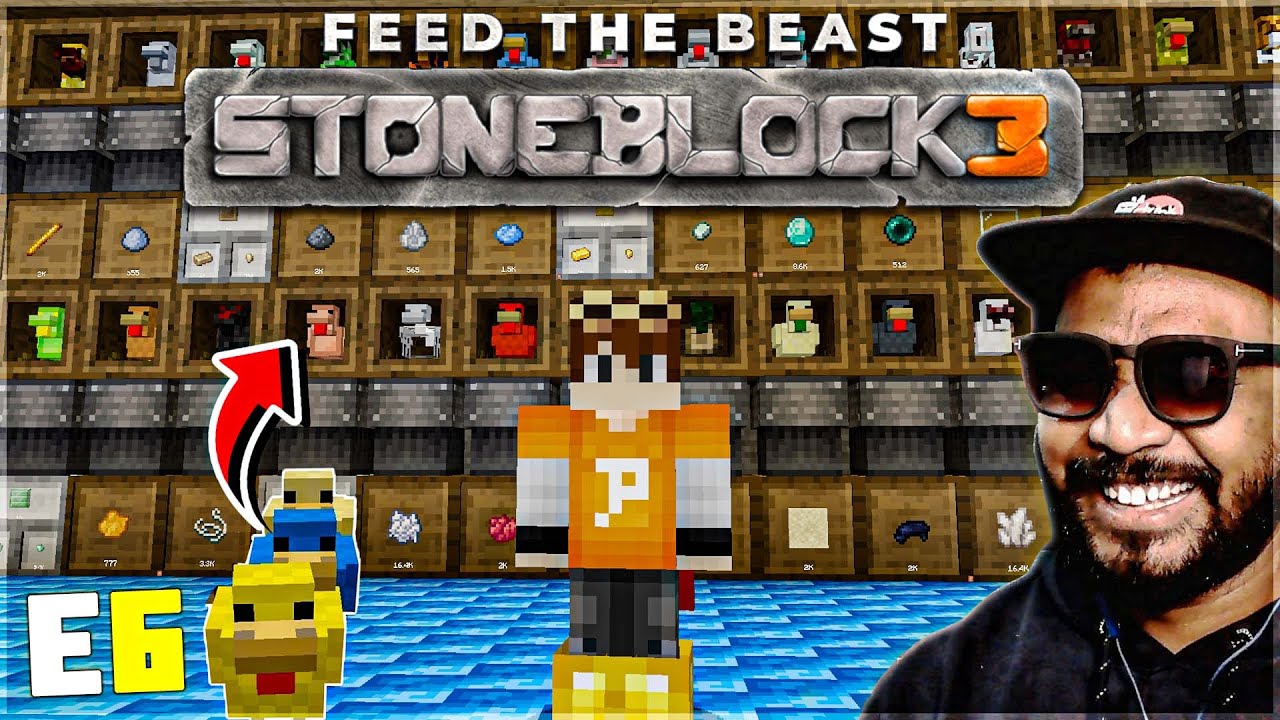 StoneBlock 3 Minecraft Modpack Ep-6 | Passive Resources. - YouTube