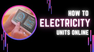How to buy electricity unit online with your phone // How to load units on your prepaid meter