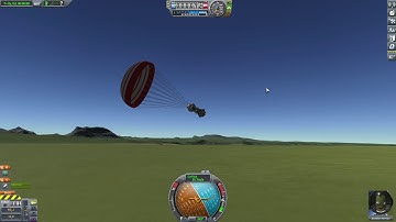 Low angle ejection in KSP stock zero-zero ejection seat