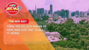 TP.HCM: TỔNG THU DU LỊCH THÁNG 10 NĂM 2024 ƯỚC ĐẠT 16.251 TỶ ĐỒNG