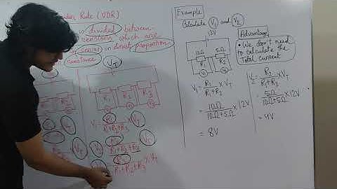 Voltage Divider Rule(VDR)-A Level Physics