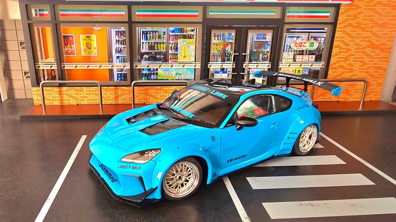 1/18 Solido Toyota GR86 Liberty Walk - YouTube